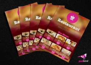Free Restaurant Menu card/Brochure PSD