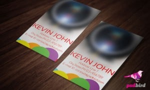 Free PSD business card for photographers