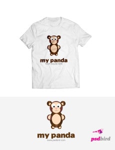 Free Panda - Teddy Bear Logo Template