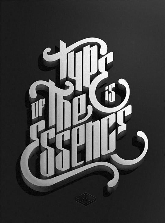 Type is of the essence by Marko Purac