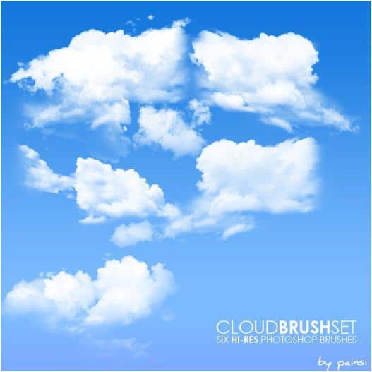 Painsi Six Cloud Brushes
