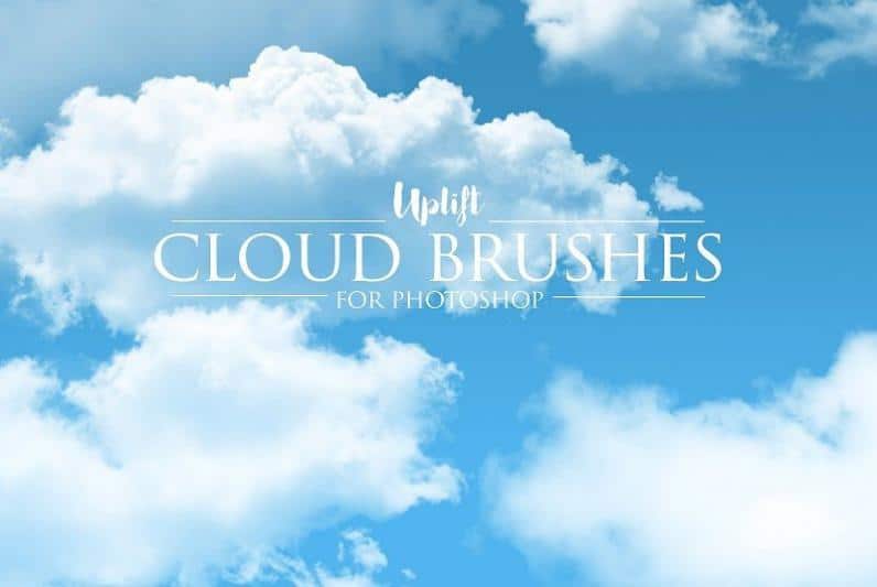 30 Photoshop Cloud Brushes for CS5 and CS6