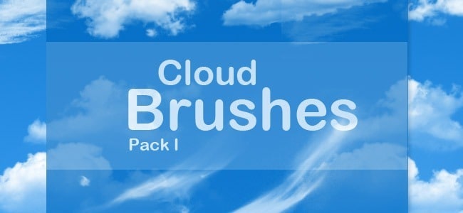 Photoshop Cloud Brushes Pack 1