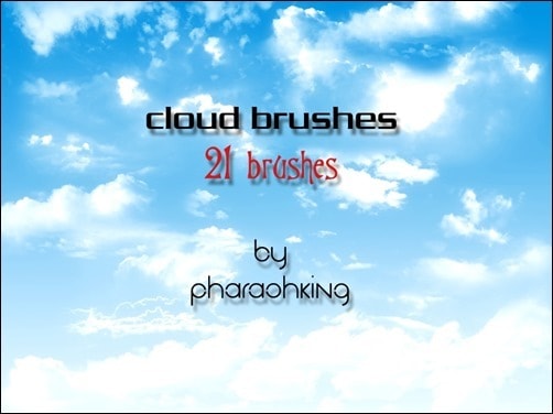 Pharaohking Clouds Photoshop Brushes