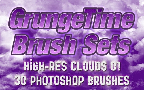 GrungeTime Cloud Brushes