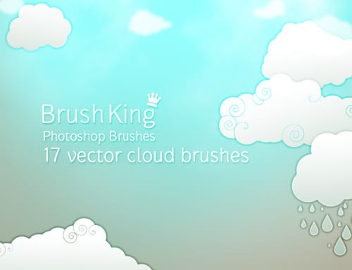 Brush King Cloud Vector Brushes