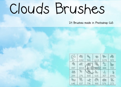 Photoshop Clouds Brushes by Coby17