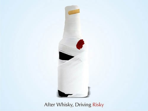 After Whisky, Driving Risky