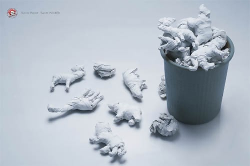 Wildlife SOS Ad - Creative Advertising Ideas