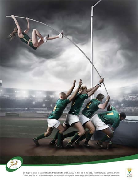 Pole Vault (S.A Rugby) - Commercial Concept  