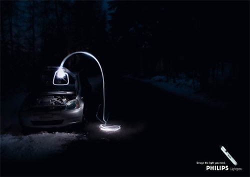 Lightpen (Philips) - Winter Advertising Slogans  