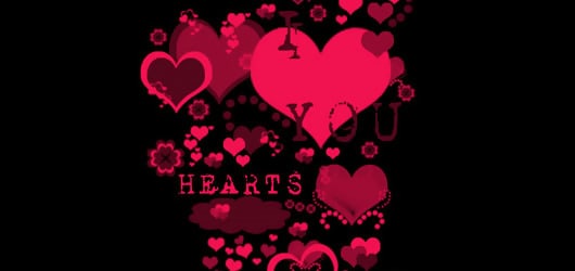 Hearts by Fotoristic - Heart Brush Stroke