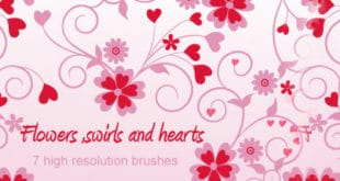 heart brushes photoshop
