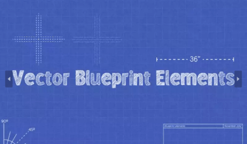 vector-blueprint-elements-texture
