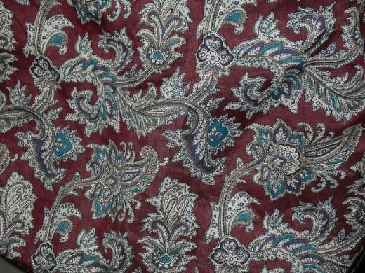 Linen Paisley Texture Seamless