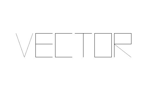 Vector Battle Thin Font