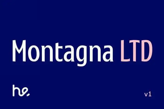 Montagna LTD Font