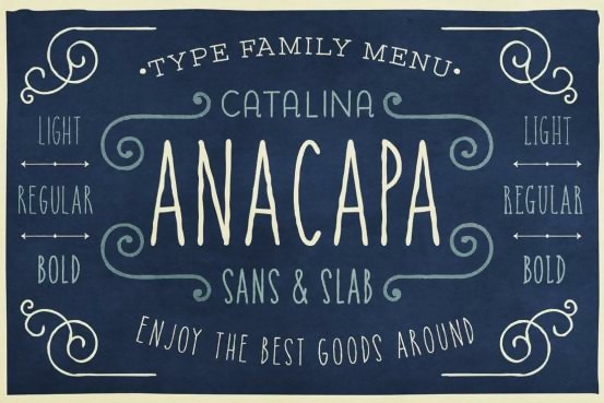 Catalina Anacapa Thin Font