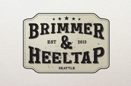 Ampersand in Brimmer & Heeltap Logo