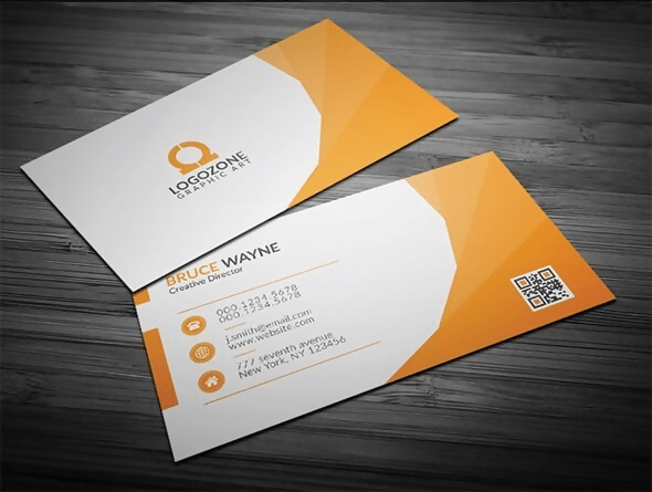 The Orange Corporate Business Card