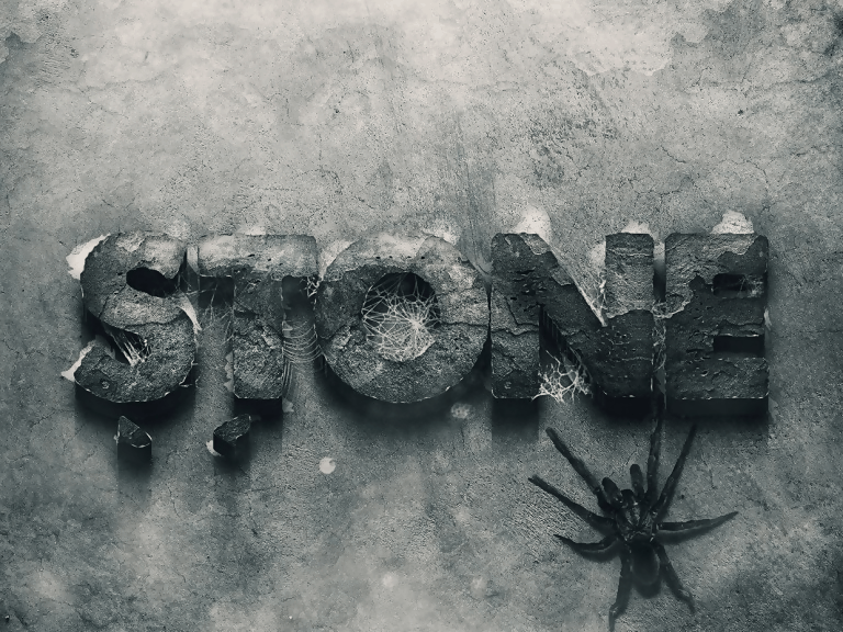 3D Stone Style Effect