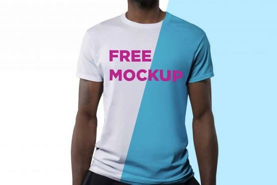 Free PSD Customizable T-shirt Template