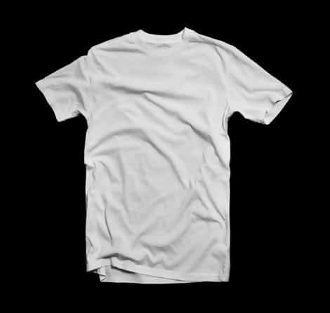 Blank White T-Shirt Template By Angelacevedo