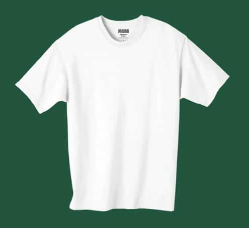 White T-Shirt PSD By Grahamphisherdotcom