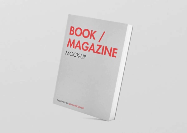 Book Magazine Free Mockup