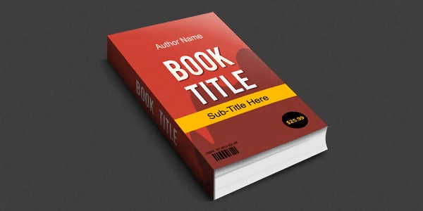 Smart Objects 3D Book Mockup