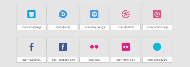 62 Font Socialicious Icons 