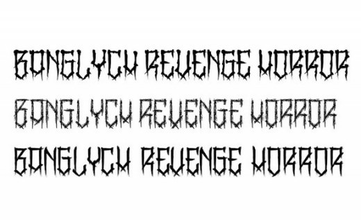 BangLYCH Revenge Horror Font