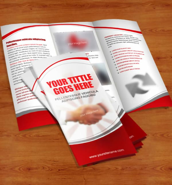 Tri-Fold Brochure PSD