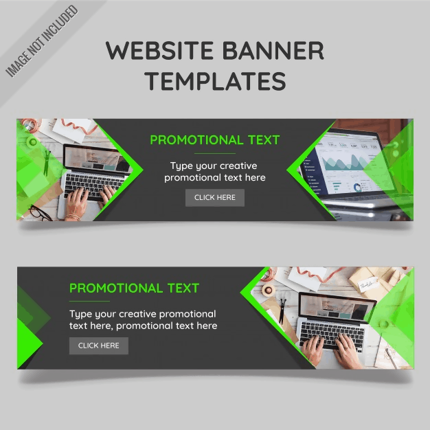 Promotional Website Banner