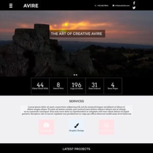 Free Website Templates PSD