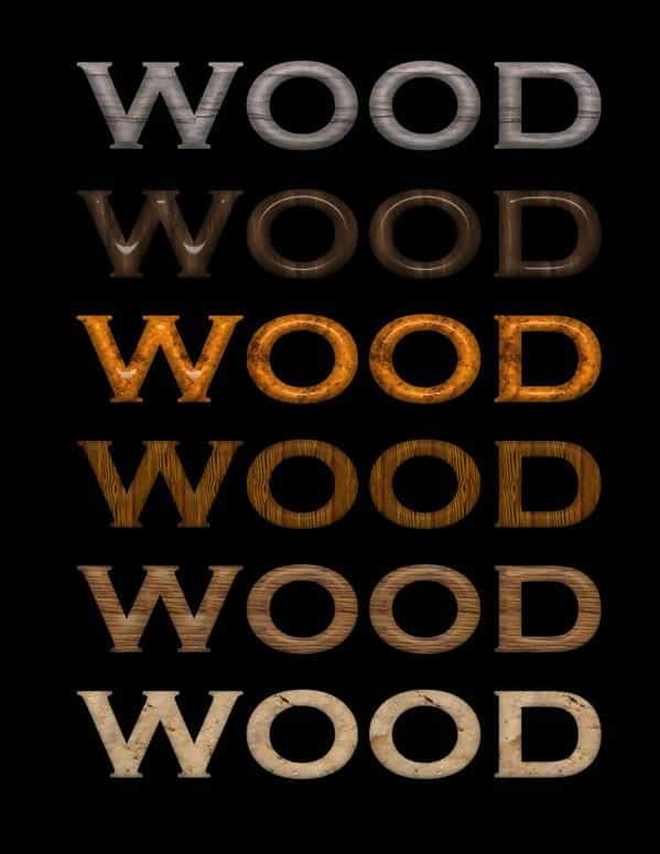 Polished Wood Effects Styles