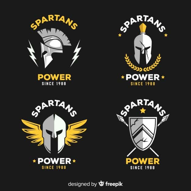 Spartan Labels Set