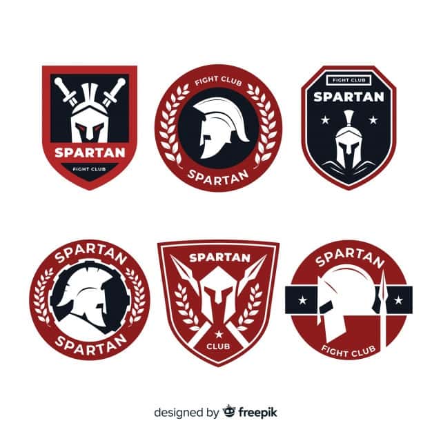 Spartan Labels Set