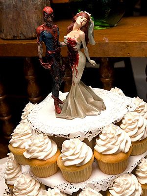 Marvel Zombies Wedding Cake