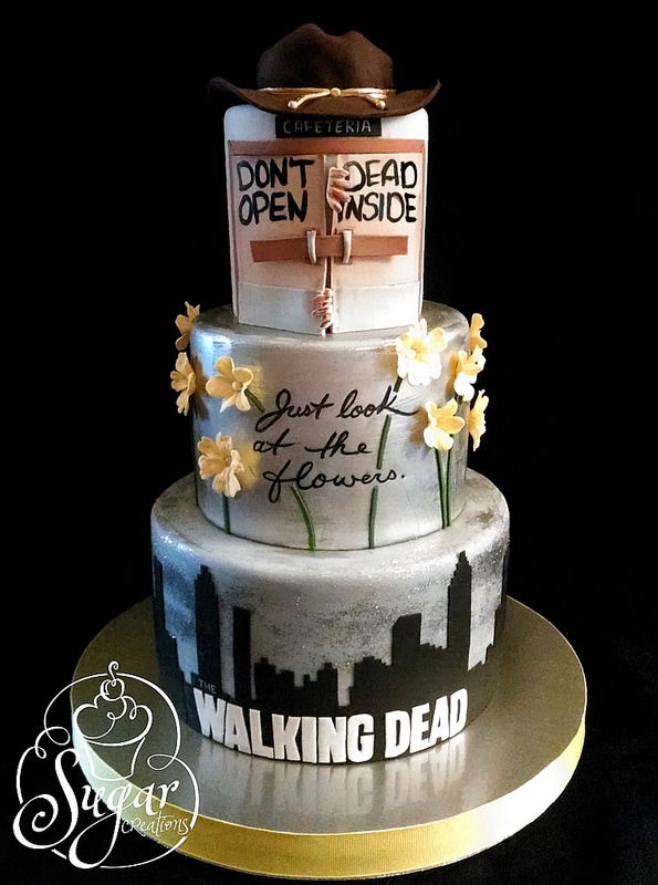 Walking Dead Cake