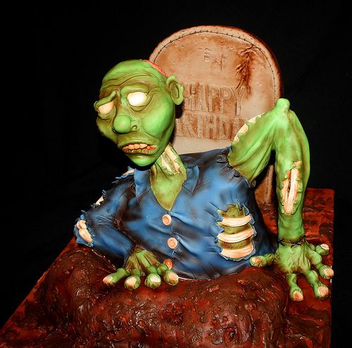 Zombie Day Cake