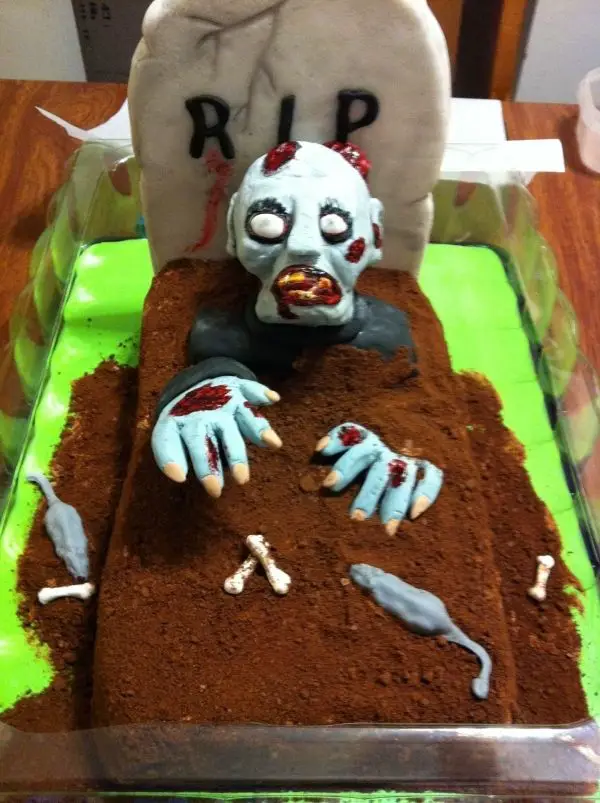 Muddy Zombie Cake