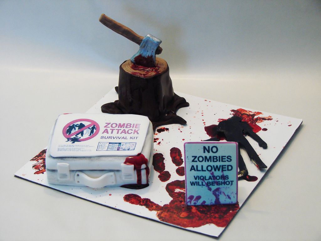 Zombie Attack Cakelets