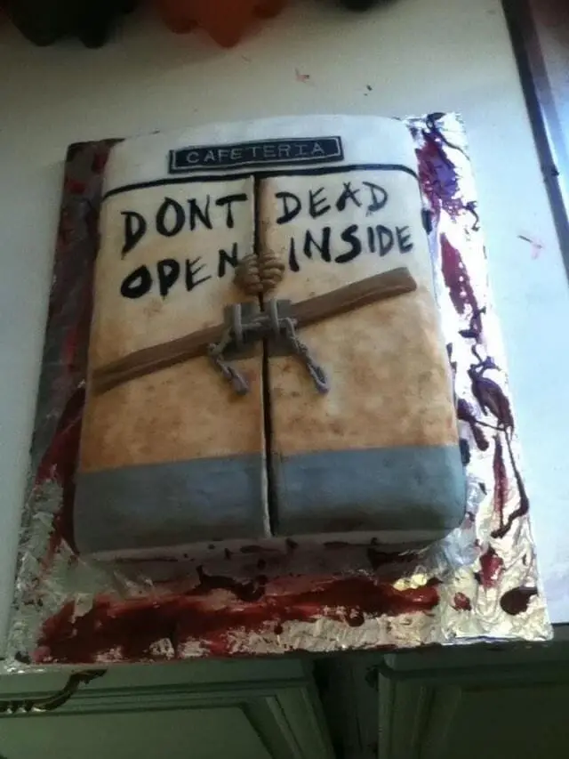 The Walking Dead Cake