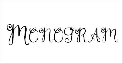 DJB Monogram Font