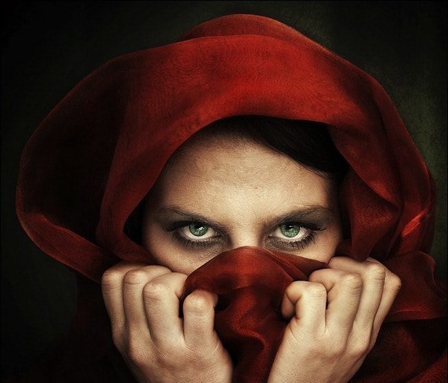 Afghan Woman By Bread and Shutter