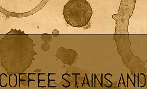 Coffee Stains and Splashes