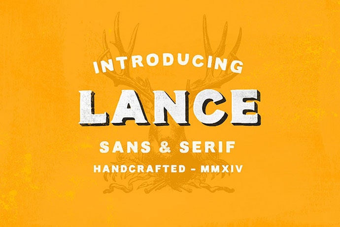 Lance Sans & Serif Font Studio