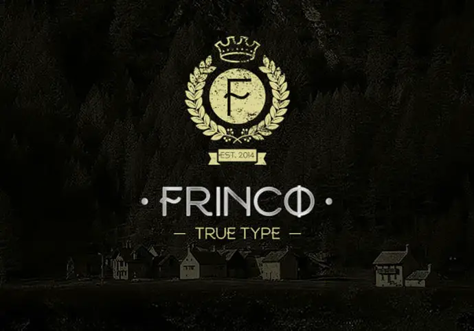 Frinco Free Font