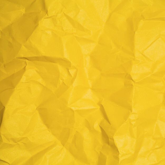 Yellow Paper Texture with Copy Space Free Photo